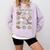 12 Days Of Art Teacher Christmas Artists Painter Educational Comfort Colors Sweatshirt Orchid