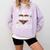 4th Grade Squad Star Team Leopard Teacher Crew Student Men Women Girls Kids Comfort Colors Sweatshirt Orchid
