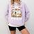 5K Boo Crew Halloween Teacher K5 Floral Ghost Trick Or Teach Comfort Colors Sweatshirt Orchid 5K Boo Crew Halloween Teacher K5 Floral Ghost Trick Or Teach Comfort Colors Sweatshirt Orchid