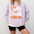 5th Grade Boo Crew Teachers Students Ghost Halloween Comfort Colors Sweatshirt Orchid