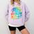 67 Meme PEMDAS Elementary Math Teacher Six Seven Comfort Colors Sweatshirt Orchid