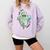 AAC Ghost Tell Me About It Speech Pathology AAC Sped Teacher Comfort Colors Sweatshirt Orchid
