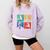 Abbott Elementary Colorful Pop Art Teachers TV Show Comfort Colors Sweatshirt Orchid Abbott Elementary Colorful Pop Art Teachers TV Show Comfort Colors Sweatshirt Orchid