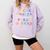 ABC Elemeno Kindergarten Teacher Boy Girl Kid Back To School Comfort Colors Sweatshirt Orchid
