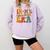 In My Advocating Era Advocate Autism Awareness Sped Teacher Men Women Kids Comfort Colors Sweatshirt Orchid