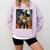 Aesthetic Halloween Boston Terrier Dog Witch Pumpkin For Men Women Kids Comfort Colors Sweatshirt Orchid
