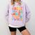 Alphabet A-Z ABC Kids Back To School Pre K Teachers Comfort Colors Sweatshirt Orchid Alphabet A-Z ABC Kids Back To School Pre K Teachers Comfort Colors Sweatshirt Orchid