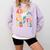Alphabet Hi Back To School ABC Pre K Kindergarten Teacher Comfort Colors Sweatshirt Orchid Alphabet Hi Back To School ABC Pre K Kindergarten Teacher Comfort Colors Sweatshirt Orchid