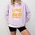AVID Team Appreciation Essentials AVID Program Teacher Comfort Colors Sweatshirt Orchid