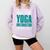 This Is What An Awesome Yoga Instructor Yoga Teacher Comfort Colors Sweatshirt Orchid This Is What An Awesome Yoga Instructor Yoga Teacher Comfort Colors Sweatshirt Orchid