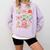 Back To School Coquette Teacher Women Girl Kindergarten PreK Comfort Colors Sweatshirt Orchid Back To School Coquette Teacher Women Girl Kindergarten PreK Comfort Colors Sweatshirt Orchid