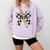 Back To School Hello Fifth Grade Teacher Coquette Pencil Bow Comfort Colors Sweatshirt Orchid