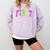 Back To School Neon Checkered First Grade Colorful Teacher Comfort Colors Sweatshirt Orchid Back To School Neon Checkered First Grade Colorful Teacher Comfort Colors Sweatshirt Orchid