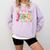 Back To School Pre-K Preppy Teacher Girl Comfort Colors Sweatshirt Orchid Back To School Pre-K Preppy Teacher Girl Comfort Colors Sweatshirt Orchid