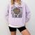 Back To School Teacher Life Apple Leopard Teacher Women Comfort Colors Sweatshirt Orchid Back To School Teacher Life Apple Leopard Teacher Women Comfort Colors Sweatshirt Orchid