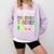 Battery Life Of a Preschool School Teacher School Week Comfort Colors Sweatshirt Orchid Battery Life Of a Preschool School Teacher School Week Comfort Colors Sweatshirt Orchid