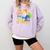 Beauty Teacher Take Chances Make Mistakes Get Messy Comfort Colors Sweatshirt Orchid