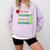 THE BEST TEACHERS ARE BORN IN DECEMBER Comfort Colors Sweatshirt Orchid THE BEST TEACHERS ARE BORN IN DECEMBER Comfort Colors Sweatshirt Orchid