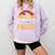 Bigfoot Sasquatch Prost Retro Bavarian Oktoberfest Men Women Comfort Colors Sweatshirt Orchid