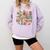 Book Tree All Is Calm Said No Teacher Ever Christmas Comfort Colors Sweatshirt Orchid Book Tree All Is Calm Said No Teacher Ever Christmas Comfort Colors Sweatshirt Orchid