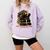 All Booked For Christmas Christmas Book Tree For Teacher For Men Women Kids Comfort Colors Sweatshirt Orchid