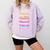 Books Reading English Teacher Student For Men Women Kids Comfort Colors Sweatshirt Orchid
