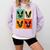 Bostie Dog Lover Boston Terrier With Sunglasses For Men Women Girls Kids Comfort Colors Sweatshirt Orchid