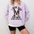 Bostie Mama Dog Dad Boston Terrier For Men Women Comfort Colors Sweatshirt Orchid