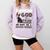 Boston Terrier American Gentleman Non-Sporting Dog Lover Comfort Colors Sweatshirt Orchid