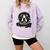 Boston Terrier Astronaut Shirt Spaceman Dog Space Lover Comfort Colors Sweatshirt Orchid