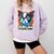 Boston Terrier Bruh Dog Lover Comfort Colors Sweatshirt Orchid