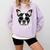 Boston Terrier Dad Father’s Day Dog Dad Men’s Comfort Colors Sweatshirt Orchid