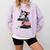 Boston Terrier Dog Merica 4th Of July Usa American Flag Men Comfort Colors Sweatshirt Orchid
