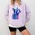Boston Terrier Dog For a Boston Terrier Mom Comfort Colors Sweatshirt Orchid