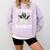 Boston Terrier Dog Official Sleepshirt Pajamas Nightgown For Men Women Girls Kids Comfort Colors Sweatshirt Orchid