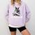 Boston Terrier Dog Untamed For Men Women Comfort Colors Sweatshirt Orchid