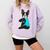 Boston Terrier I Love Mom Apparel Comfort Colors Sweatshirt Orchid