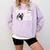 Boston Terrier Lover Coffee And Boston Terriers Comfort Colors Sweatshirt Orchid