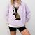 Boston Terrier Lover I Love Mom Tattoo Leopard Comfort Colors Sweatshirt Orchid