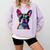 Boston Terrier Lovers Pop Art Boston Terrier Comfort Colors Sweatshirt Orchid