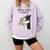 Boston Terrier Mom Dogs Mum Woman Comfort Colors Sweatshirt Orchid
