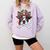 Boston Terrier Pirate T Shirt Jolly Roger Crossbones Skull Comfort Colors Sweatshirt Orchid