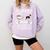 Boston Terrier Shirt Coffee And Boston Terrier Cute Dog For Men Women Girls Kids Comfort Colors Sweatshirt Orchid