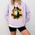 Boston Terrier s Mid-Century Modern Art s Street Grunge Comfort Colors Sweatshirt Orchid