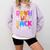 Bruh We Back Teachers First Day Back To School Teachers Comfort Colors Sweatshirt Orchid Bruh We Back Teachers First Day Back To School Teachers Comfort Colors Sweatshirt Orchid