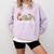 All Is Calm Said No Teacher Ever Teacher Christmas Comfort Colors Sweatshirt Orchid All Is Calm Said No Teacher Ever Teacher Christmas Comfort Colors Sweatshirt Orchid