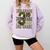 Camo Team 3rd Grade Squad Back To School Teacher Kids Boys Comfort Colors Sweatshirt Orchid