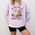 You Can't Scare Me I Teach Middle School Halloween Teacher Comfort Colors Sweatshirt Orchid