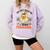 You Can't Scare Me I Teach Preschool Teacher Halloween Ghost Men Women Comfort Colors Sweatshirt Orchid
