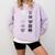 Cat Themed Artist Value Scale Educational Art Teacher Comfort Colors Sweatshirt Orchid